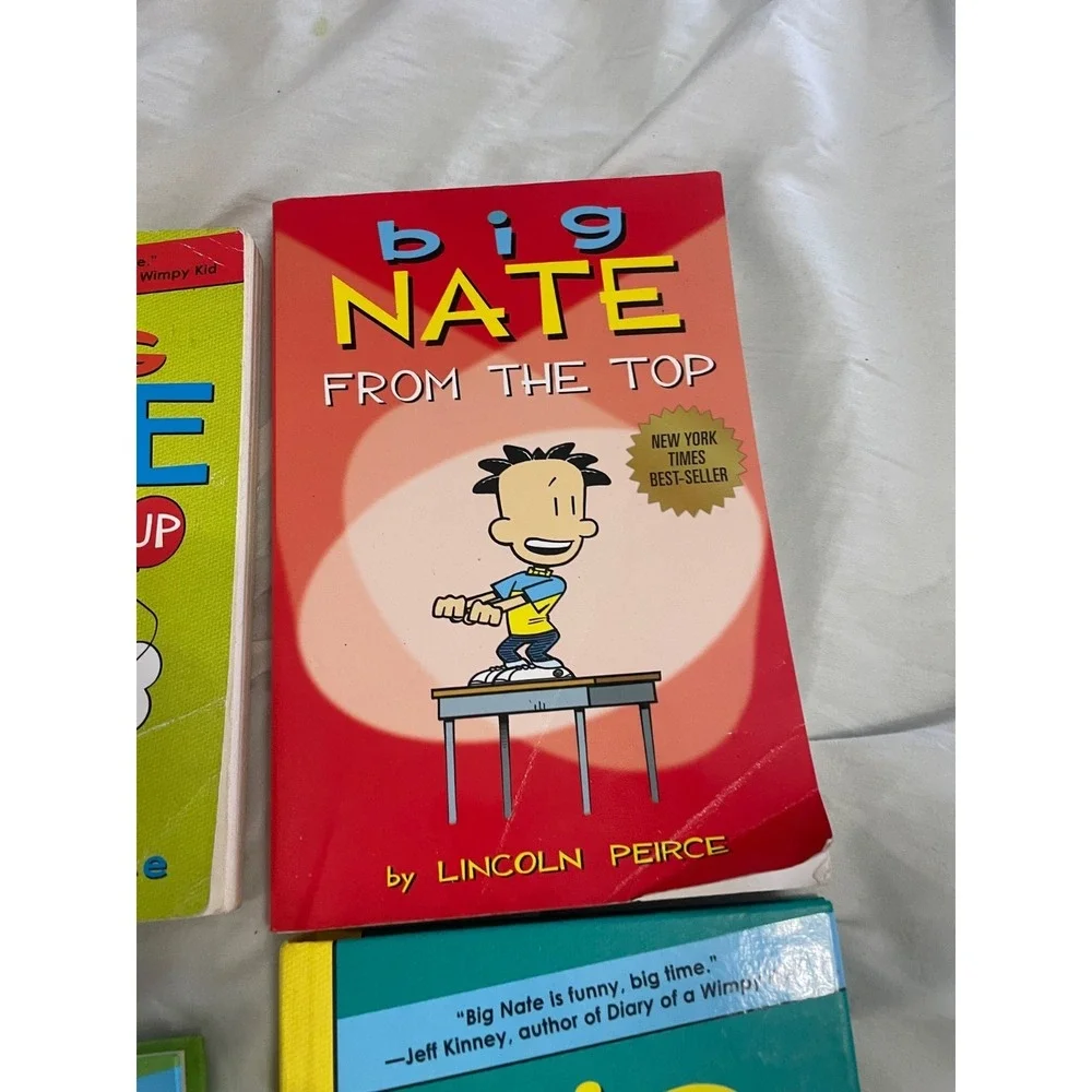 Big‎ Nate Book Series: lives it up , from the top,fun blaster, on a roll